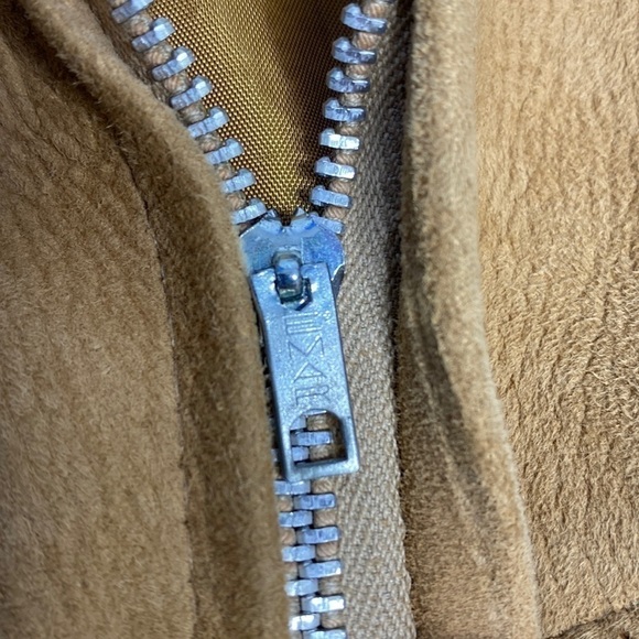 Vintage The Put On Shop Sears Roebuck, Co Fringe Cowgirl Leather Brown Jacket - Picture 4 of 12